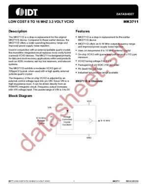 MK3711DMILF datasheet  